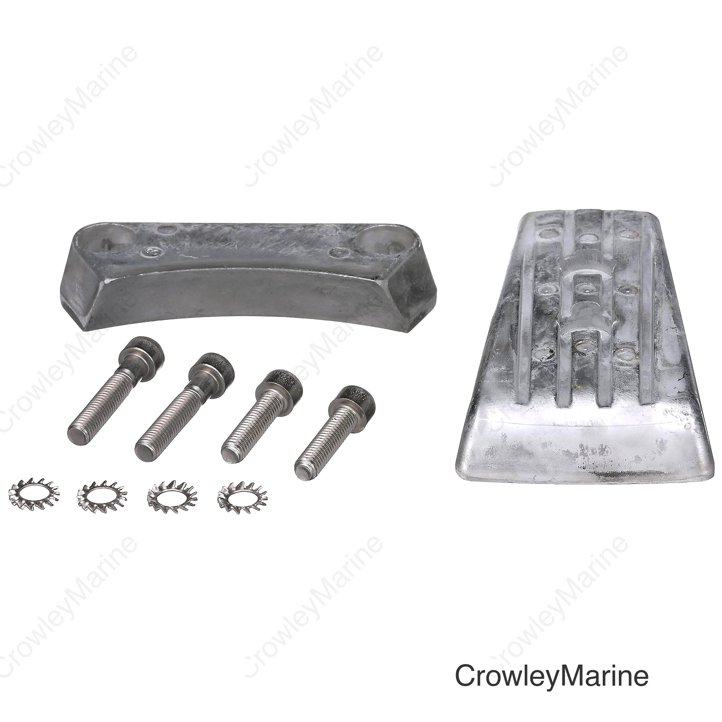 Seachoice Anode Kit, Volvo DPH/DPR Engines, Aluminum, Cadmium-Free, Environmentally Friendly