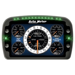 Autometer Racing Instrument Display Color LCD Including Shift and Alarm Lights Datalogging CD7 thumbnail-10