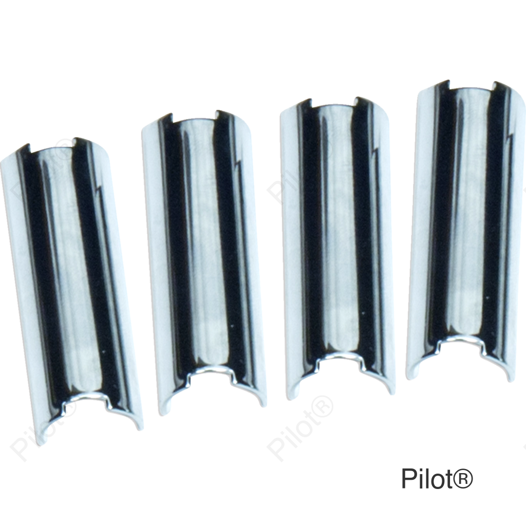 Pushrod Cover Keeper Set - Chrome - 2.200"