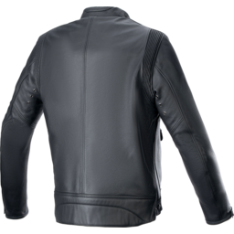 Dyno Leather Jacket - Black/Black - Medium thumbnail-0