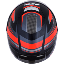 FX-99 Helmet - Recurve - Black/Red - Small thumbnail-3