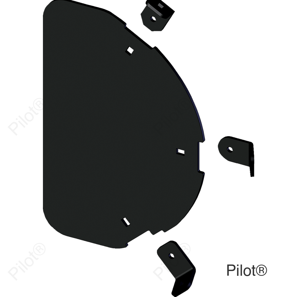 Pro-Series Plow Side Shield - Tapered