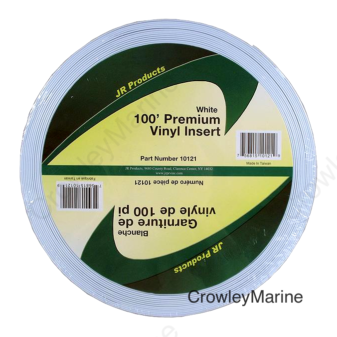 JR Products Vinyl Insert - Premium, 100' White
