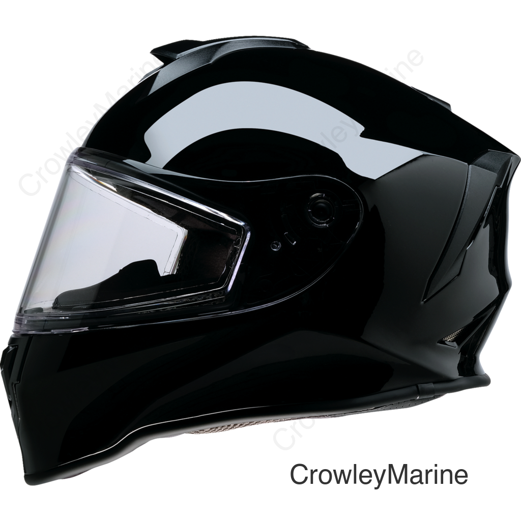 HELMET WARRANT YTH SNOW BLACK LG