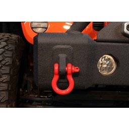Fishbone Offroad D Ring 3/4In Red 2 Piece Set thumbnail-4