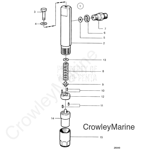 Adjusting Washer(V2) - Volvo Penta (3094473)