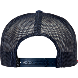 Corp Trucker Hat - Navy/Red - One Size thumbnail-0