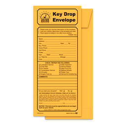 KEY DROP ENVELOP KRAFT (7215)