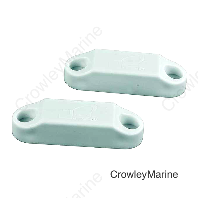 JR Products 0630095 Magnetic Baggage Door Catch, White