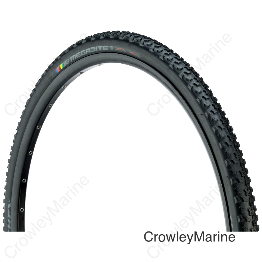 Ritchey WCS Megabite Tire - 700 x 38 Tubeless Folding Black 120tpi
