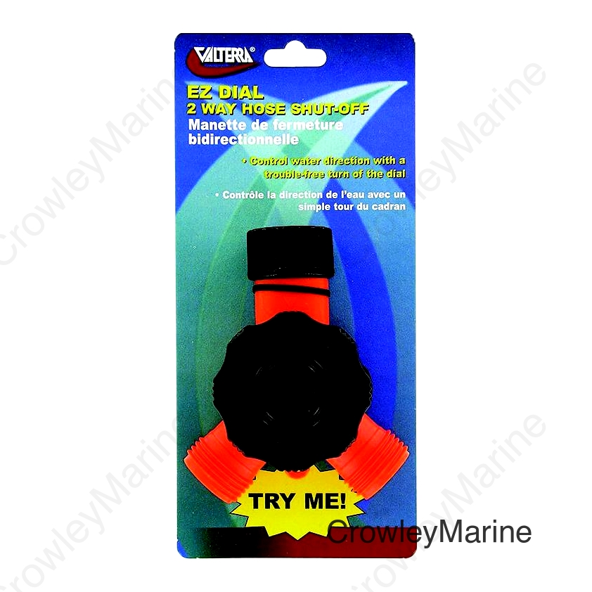 Valterra A010132VP EZ Dial Double Hose Shutoff