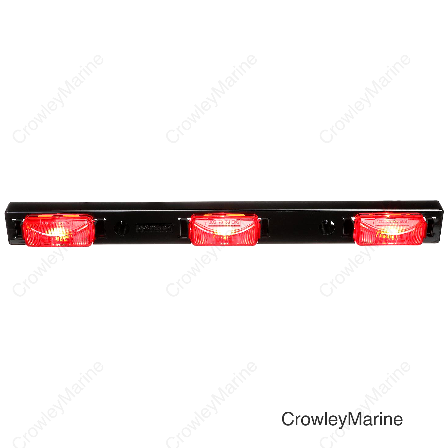 Seachoice Three Light LED Trailer Bar, Waterproof, 15.94 in., Red