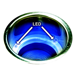 Seachoice Boat Drink Holder, Recessed, Blue LED, Stainless Steel thumbnail-7