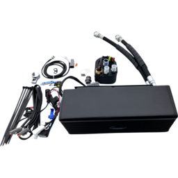 Oil Cooler Kit - Gloss Black - Dyna thumbnail-1