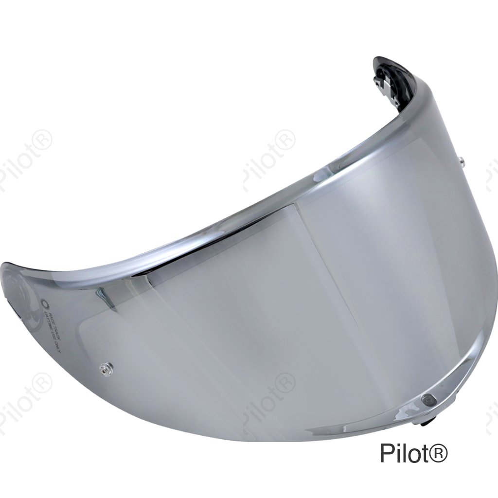 K6 Shield - Pinlock® 120 MaxVision Prepared - Iridium Silver