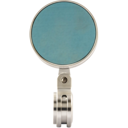 Mirror - Tracker - Rear View - Round - Silver thumbnail-2