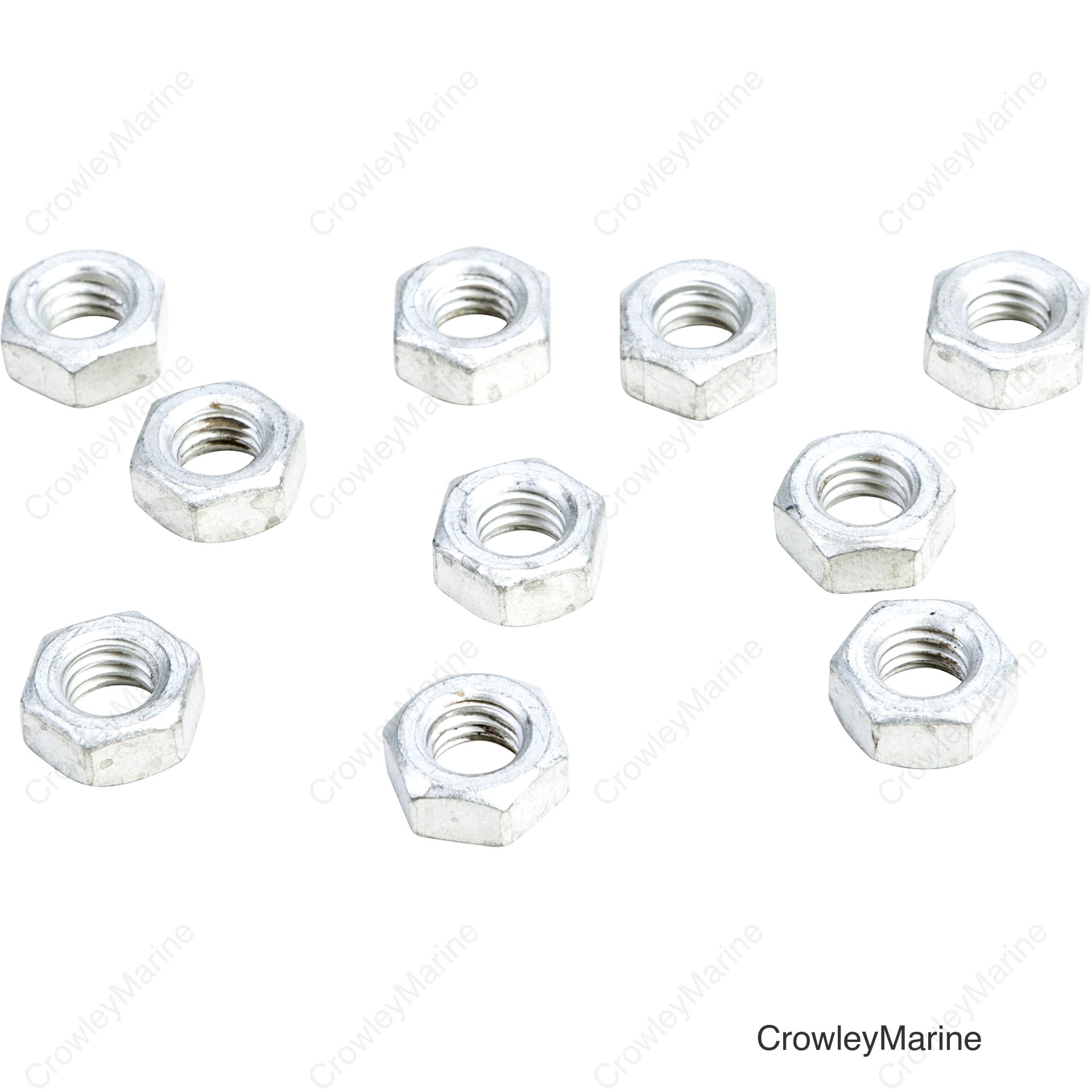 HEX NUTS 6MM 10/PK