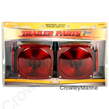 Incandescent Trailer Light Kit Stud Mount Under 80" 20'H Package (451920)