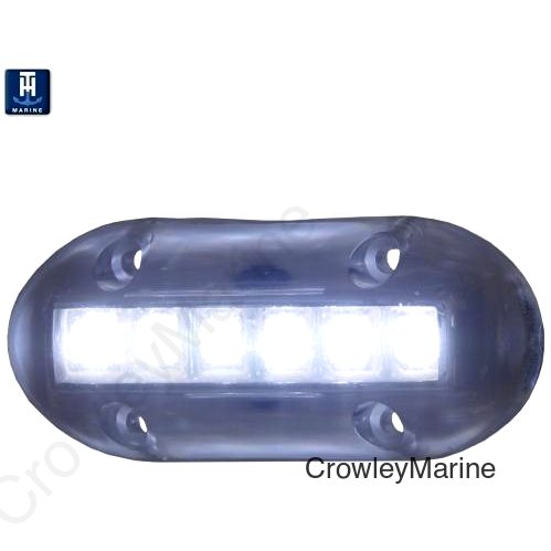 3.5” x 1.5”, 6 White LEDs