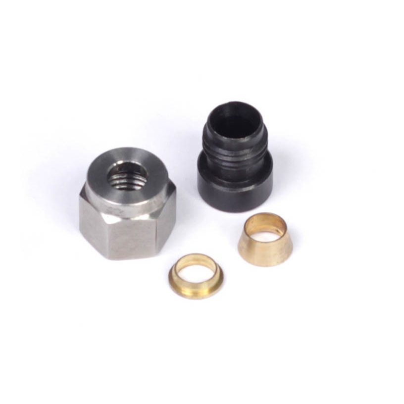 Haltech 1/4in Mild Steel Weld-On Kit (Incl Nut & Ferrule)