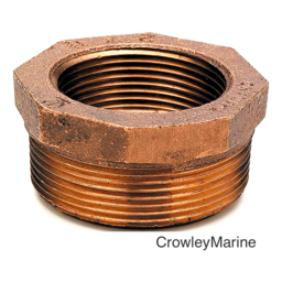 1/4 X 1/8 BRZ HEX BUSHING thumbnail-0