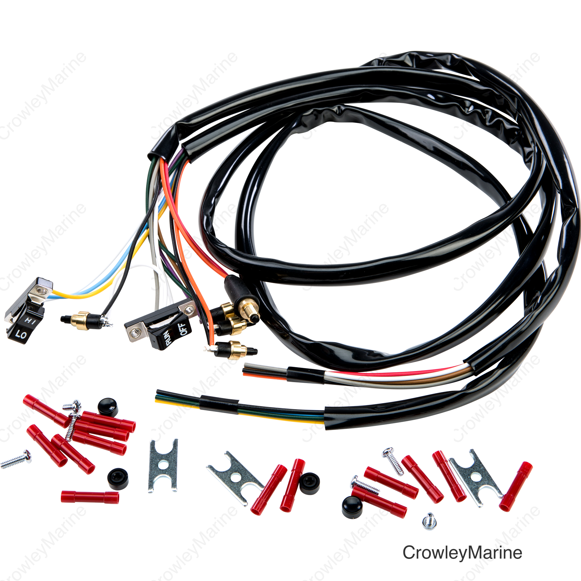 HANDLEBAR SWITCH L&R 72-81 BLACK