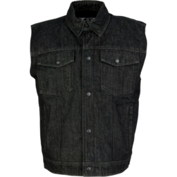 VEST DENIM BLK 2X thumbnail-1