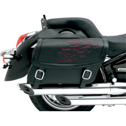 Flame Saddlebag - Dark Red - Jumbo thumbnail-3