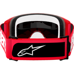 Vision 5 Goggle - Blaze - Red - Gold Mirror thumbnail-0