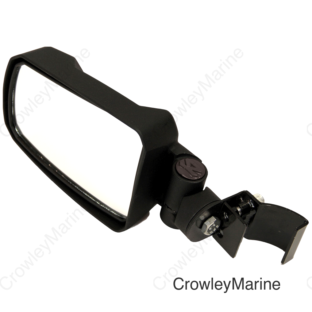 Mirror - Pursuit - Side View - Rectangle - Black - Pro Fit