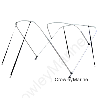 KD ALUM FRAME BIMINI 54"X8'X97 (54900)