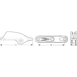 CL834 F/CL253 TRAPEZ E CLEAT (008340-1) thumbnail-0
