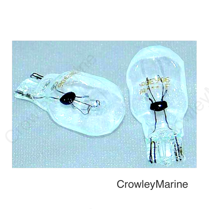 Perko 0338DP1CLR Spare Wedge Bulbs, 2/Card