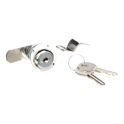 Seachoice Chrome-Plated Steel Cam Lock w/ 2 Matching Keys thumbnail-0