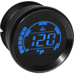 HD-02 Oil Temperature Gauge - Black - 2" thumbnail-0