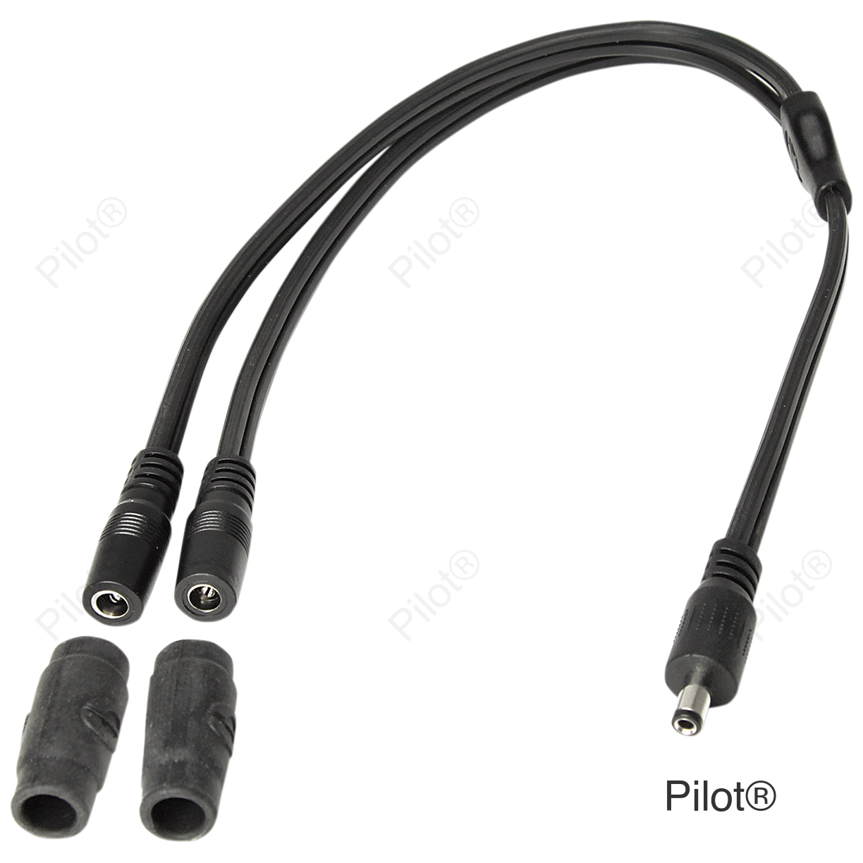 Y-splitter - DC 2.5 mm to DC 2.5 mm