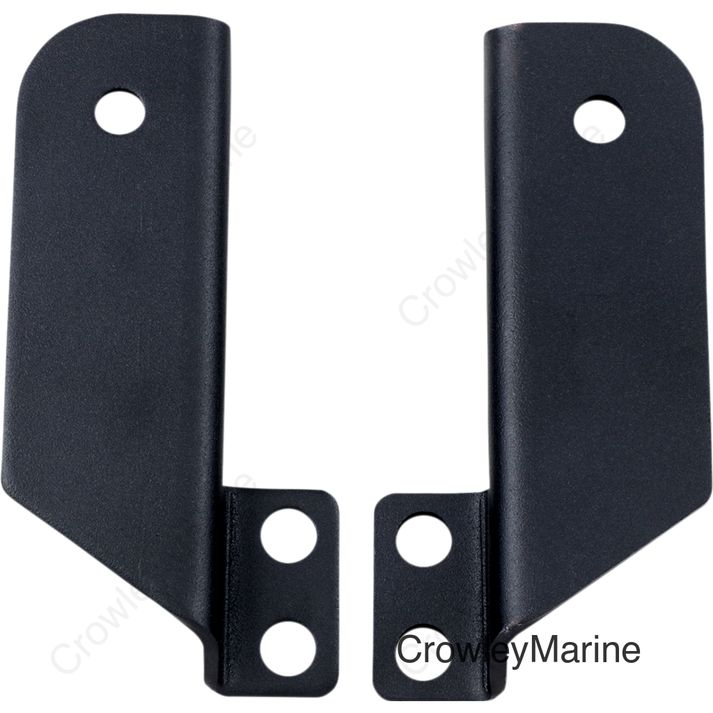 Mirror Mounts - Pursuit/Side View - Black - Pair