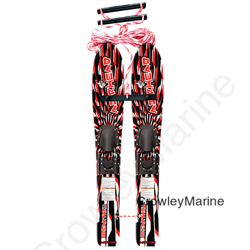 Breakthru Widebody Trainer Skis, 47"