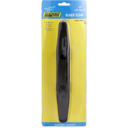 Seachoice Black Plastic Cleat, 10 in. Long, 1 in. Max Rope Size thumbnail-4