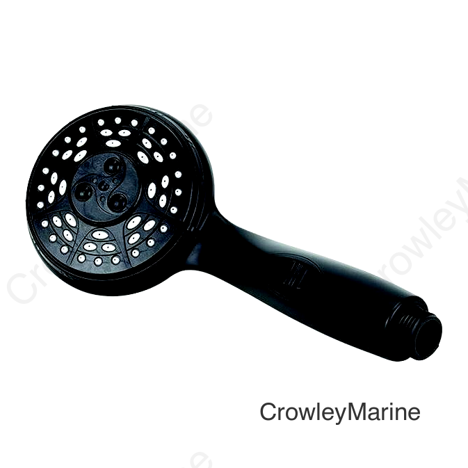 Camco 43743 Premium Rv/Marine Shower Head Only, Black