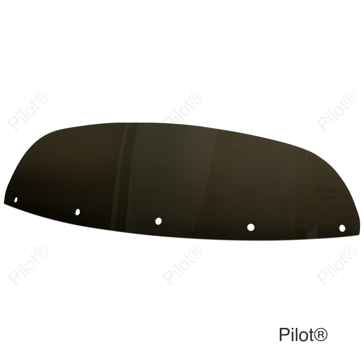 Windshield - 5" - Black - '86-'95 FLHT