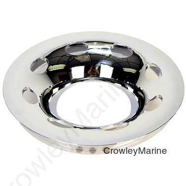 14" 5-Bolt Wheel Liner Chrome ABS (335500)