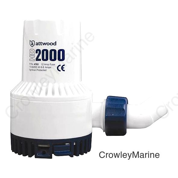 Attwood Heavy Duty Bilge Pump 2000 GPH