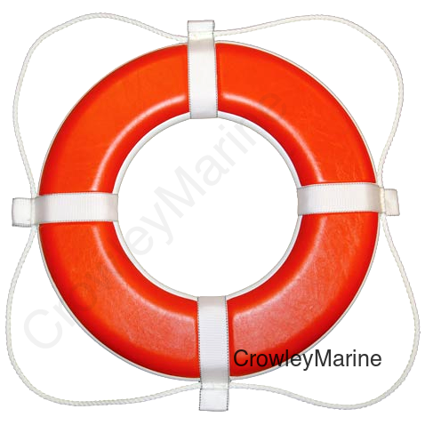 30" ORNG FOAM RING BUOY (383)