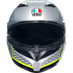 K3 Helmet - Fortify - Gray/Black/Yellow Fluo - Small thumbnail-4