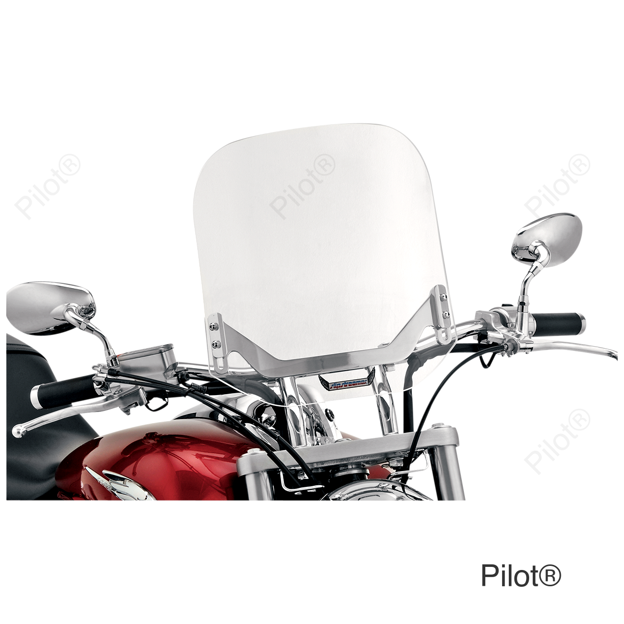 Bullet Windshield - 15" - Clear