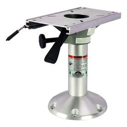 12" Fixed Height Post w/Uni-Lock Slide Mount, ABYC Code AD