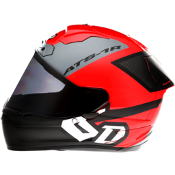 ATS-1R Helmet - Wyman - Red/Gray - Medium thumbnail-2