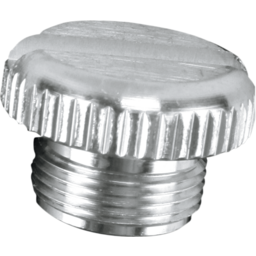 Transmission Plug - Aluminum - Slotted