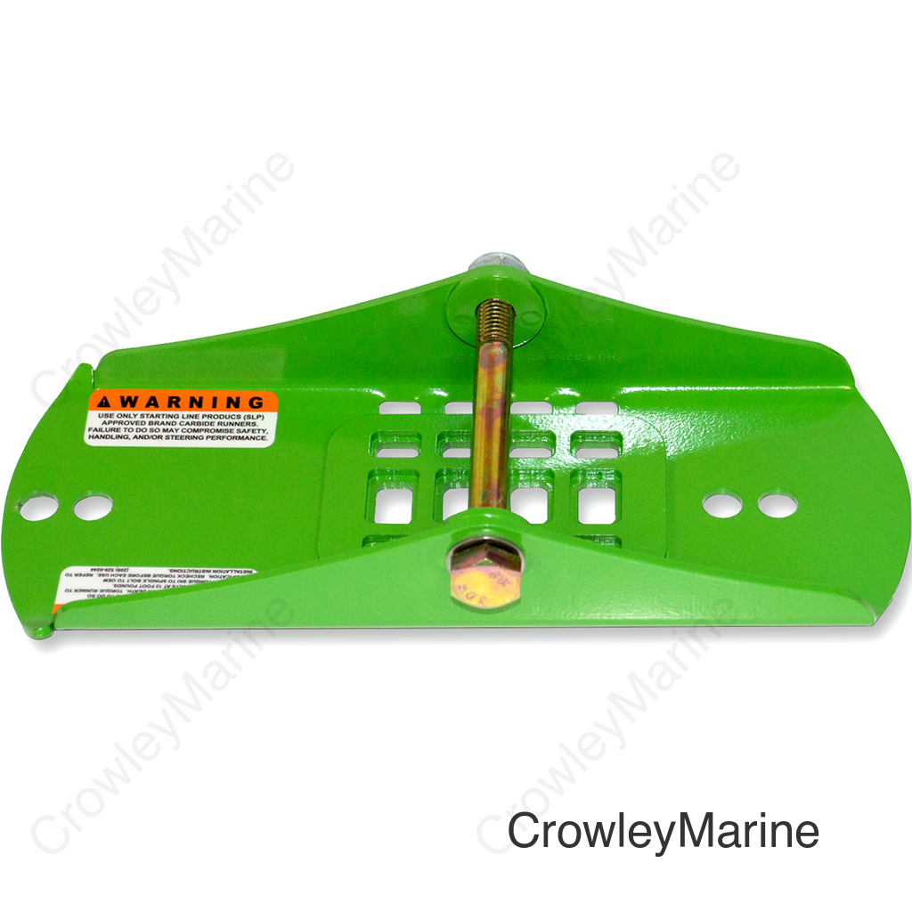 Ski Mount Saddle - Standard Use - Green